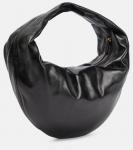 Кожаная сумка через плечо Olivia среднего размера Khaite, черный - фото 4