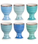 Яичная чашка 2x7x1 см, синий - фото