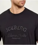 Футболка regular fit Iceberg, черный - фото 4