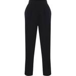 Растягивающиеся брюки из крепа PINKO, черные - фото 2