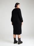 Вязаное платье ONLY Carmakoma Knitted dress CARKatia, черный - фото 4