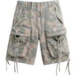 Повседневные шорты мужские серые Zara, серый - фото