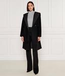 Двустороннее шерстяное пальто Michael Kors, черный - фото 2