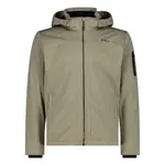 Куртка CMP Zip Hood 39A5027 softshell, зеленый - фото