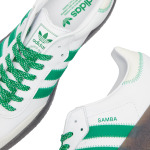 Кроссовки Adidas Sambae W, цвет White, Green & Off White - фото 4