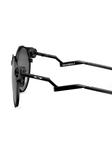 Oakley солнцезащитные очки Deadbolt в круглой оправе, черный - фото 5