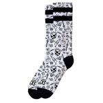 Велосипедные носки American Socks, белый/черный - фото 2