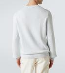 Кашемировый свитер Saman Amel, Ice Blue - фото 4