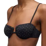 Топ бикини Sundek Ava underwired bralette, черный - фото