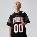 Футболка унисекс Xinyinsu, черный - фото 4