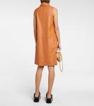 Кожаное платье миди Berwick Joseph, Caramel - фото 3