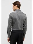 Рубашка Slim Fit антрацитового цвета Eterna - фото 3