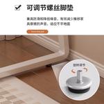 Компьютерный стол Oren Ford Aolunfute 120x60 см угловой кремово-белый с белой рамой - фото 6