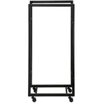 HOFMANN LIVING AND MORE корзина для дров на колесах, черный - фото 3