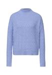 Джемпер Street One MIT STRUKTURMIX, Blau/Light Blue - фото 5