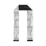 LOUIS VUITTON Шёлковый платок, Black - фото 2