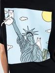 Футболка RIPNDIP Liberty Pocket T-Shirt, black - фото 7
