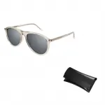 SAINT LAURENT Авиаторские солнцезащитные очки Aviator Frame, Gray - фото