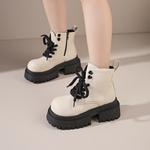 Medd Белые женские ботинки Ankle Boots - фото 4