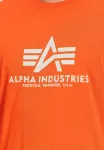 Футболка с принтом Alpha Industries, Boost Orange - фото 4
