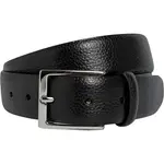 Ремень Hackett 32Mm Pebble leather, черный - фото