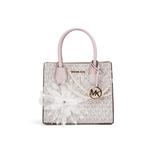 MICHAEL KORS Кожаная сумка через плечо, Pink Daisy Lace C - фото