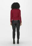 Джемпер ONLY Jumper, High Risk Red/Bordeaux - фото 3