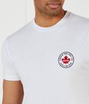 Футболка мужская Dsquared2 облегающая с логотипом, белый - фото 4