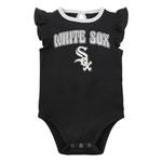 Набор из двух боди Infant Black/Heather Grey Chicago White Sox Little Fan Outerstuff - фото 2