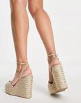 Бежевые эспадрильи на танкетке ASOS Tasha - фото 2