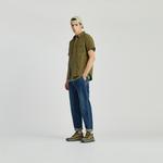 Футболка мужская CAT, зелёная - фото 8