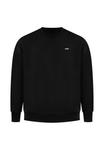 Толстовка Smilodox BASIC CREWNECK RIVEN, Schwarz/Black - фото 6