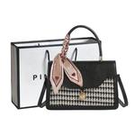 Женская сумка Pink·Land, Черный - фото 2