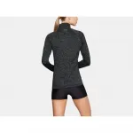 Футболка Under Armour Tech Twist half zip long sleeve, черный - фото 2