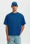 Футболка Selected Homme Basic T-shirt, Set Sail/Blue - фото