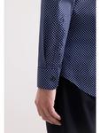 Деловая рубашка X-Slim темно-синего цвета Seidensticker - фото 8