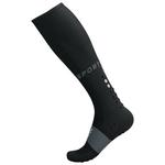 Компрессионные носки Compressport Full Socks Oxygen, черный - фото