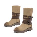 Женские Ботинки Эблан Хаки - фото 3