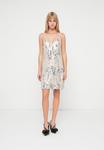 Платье VILA VISHELBY SINGLET SHORT DRESS, Silver Coloured/Silver-Coloured - фото