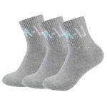 Унисекс баскетбольные носки LINING, черные (3 пары) - фото 3