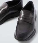 Венецианские кожаные кроссовки Berluti, Nero Grigio - фото 3