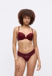 Трусы BOSS THONG PEONY, Dark Red - фото 5