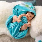 Полотенце с капюшоном 138866 Erwin Müller, бирюзовый - фото 2