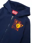 Худи Spilb на молнии Diesel Kids, синий - фото 3