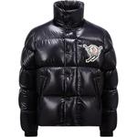 Пуховик мужской черный Moncler - фото