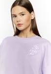 Толстовка CROPPED KEEPSUDRY myMo, фиолетовый - фото 5