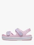 Детские сандалии Crocband Cruiser Crocs, Pink/Lilac - фото 7