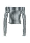 Кардиган FELICIOUS OFF SHOULDER, Grey - фото 4