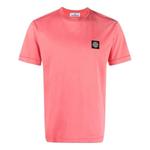 Футболка patch t-shirt 'fuscia' Stone Island, розовый - фото