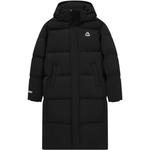 Пиковый пуховик унисекс, черный - фото